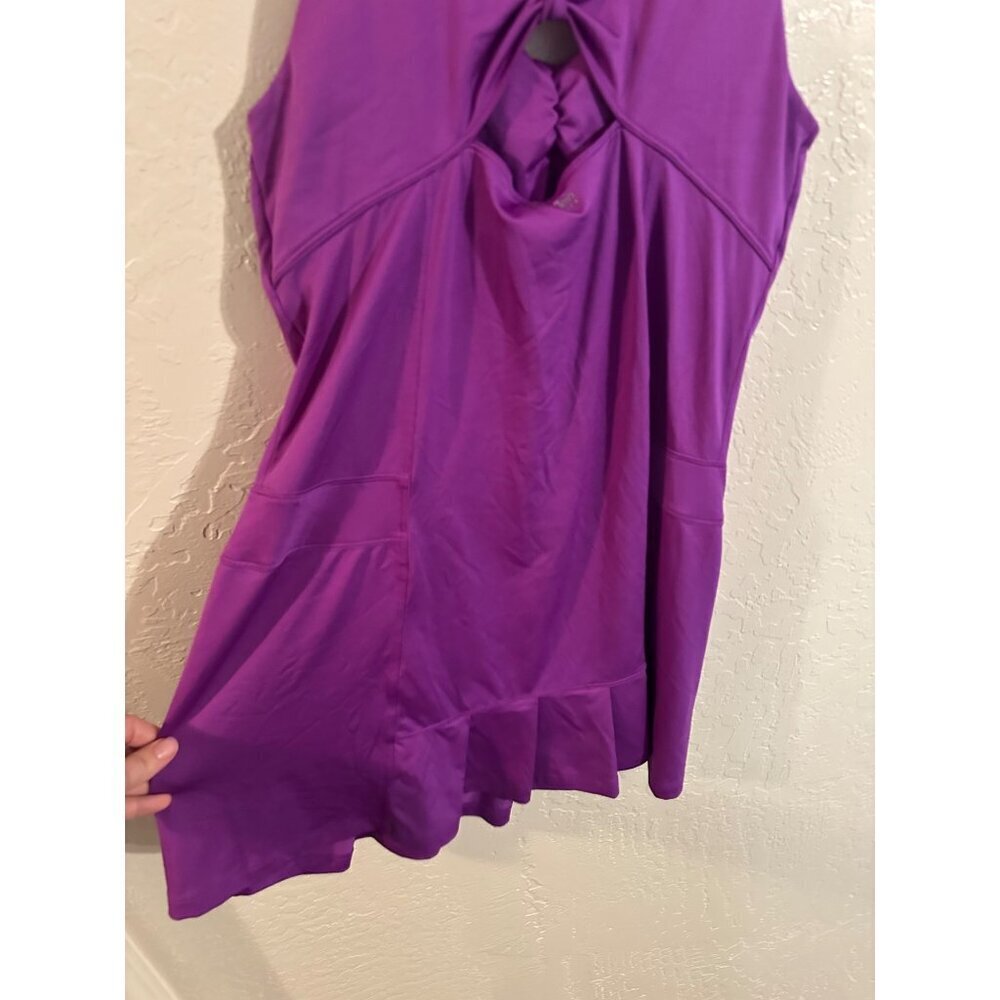 Y Calvin Klein Performance Quick Dry Purple Athletic Dress - Picture 7 of 10
